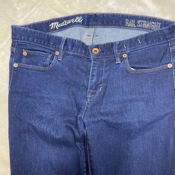 Madewell Rail Straight 29 x 34 dark wash - Picture 4 of 5